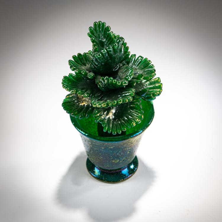 Bild 1 zu Objekt, 'Pianta grassa pulegoso', 1939, Flavio Poli, Seguso Vetri d'Arte, Murano, 181B 554