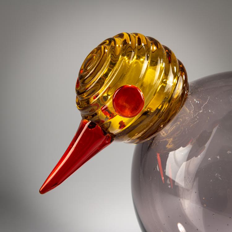 Bild 4 zu Objekt, 'Picchio' bird, c. 1964, Mario Pinzoni, Seguso s.r.l., Murano, 181B 656