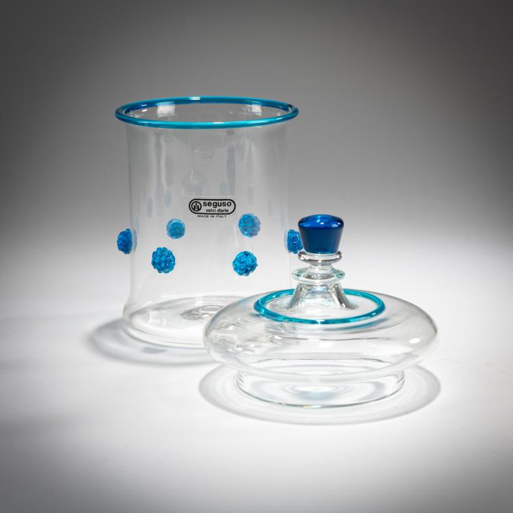 Bild 2 zu Objekt, Lidded vessel, 1966, Mario Pinzoni, Seguso s.r.l., Murano, 181B 657