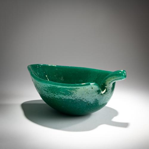 Leaf-shaped bowl 'Pulegoso', 1939