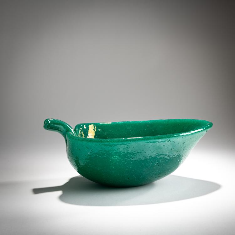 Bild 1 zu Objekt, Blattschale 'Pulegoso', 1939, Flavio Poli, Seguso Vetri d'Arte, Murano, 181B 582