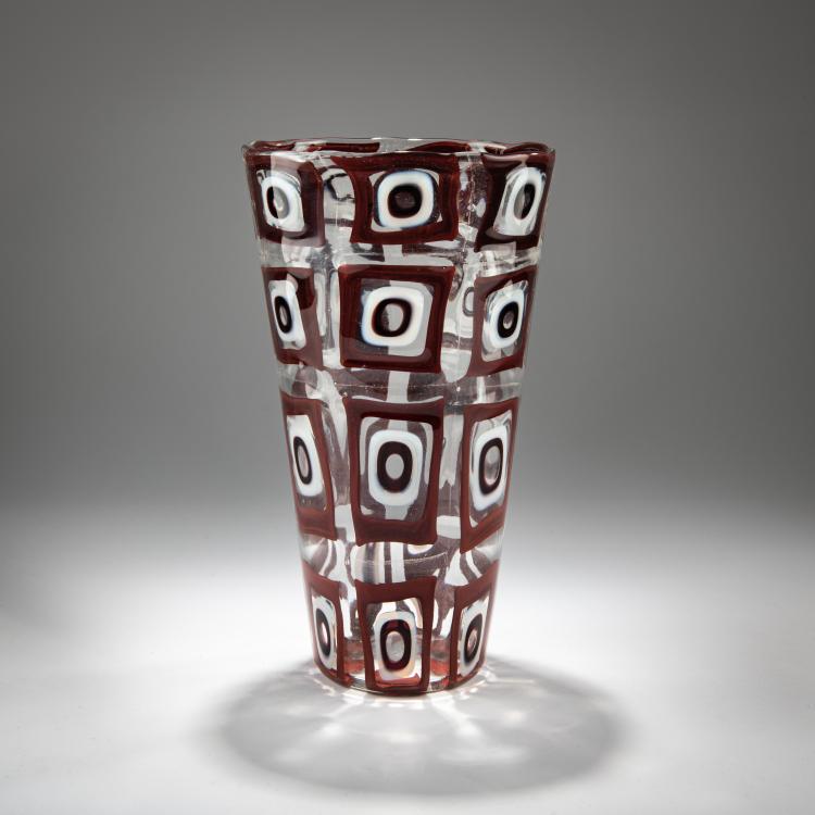 Bild 1 zu Objekt, Vase 'Dorico corniola', 1965, Ercole Barovier, Barovier & Toso, Murano, 181B 623