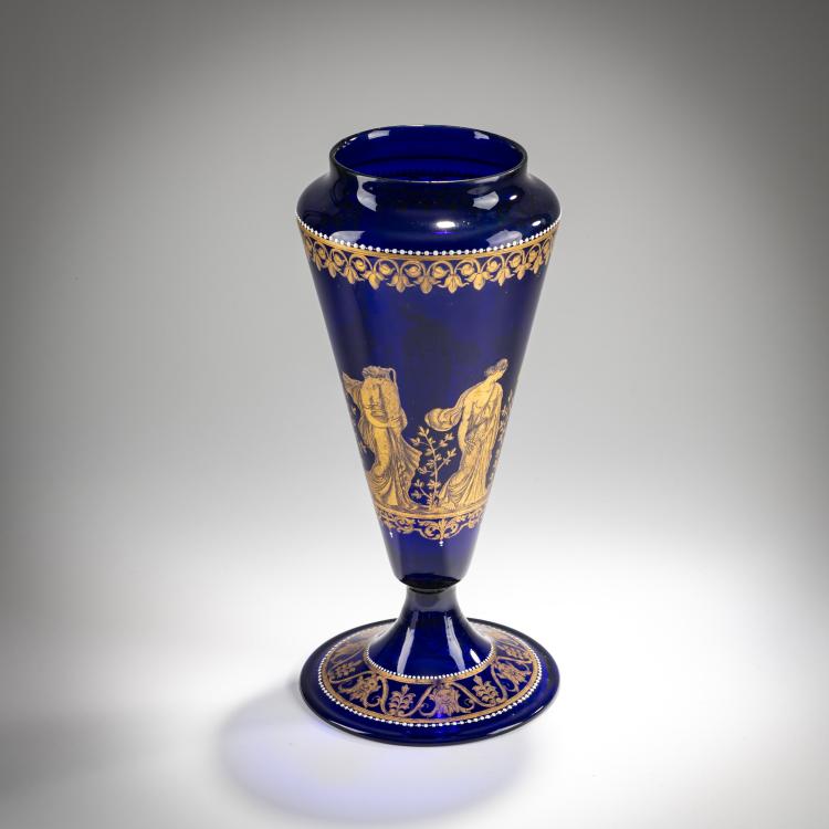 Bild 2 zu Objekt, Tall vase 'Graffito oro', c. 1925, S.A.L.I.R., Murano, 181B 547