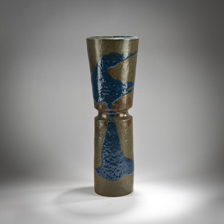 Hauptbild zu Objekt, Tall vase, c. 1961, Konrad Quillmann, Quillmann, Konrad, 181A 109