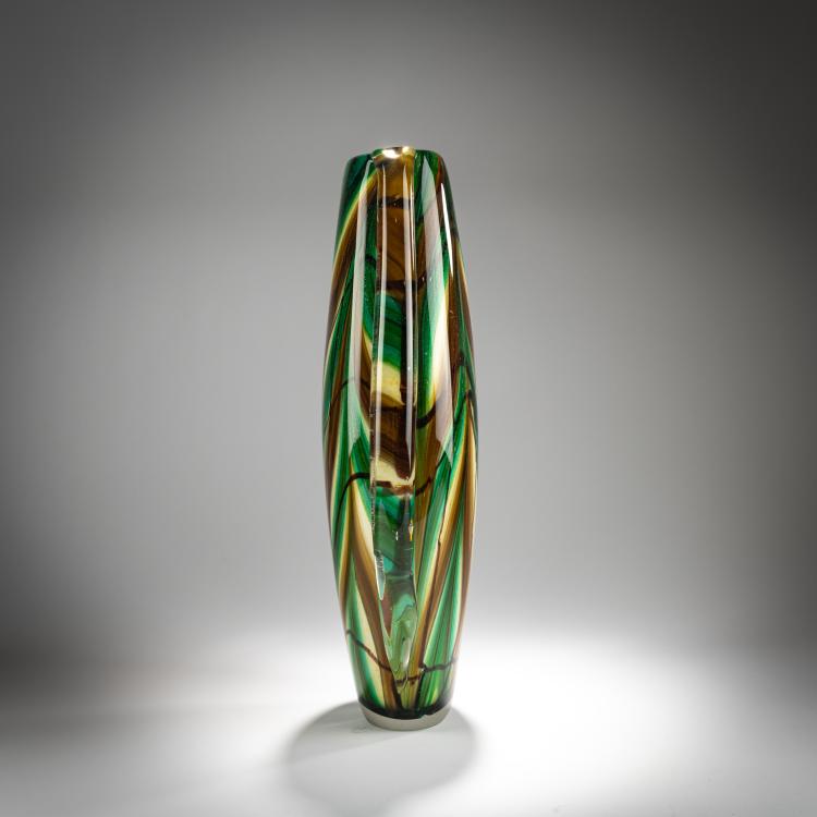 Bild 1 zu Objekt, Vase, 1969, Ermanno Nason (attributed),Vincenzo Nason (attributed), Nason, Vincenzo, Murano (zug. / attr.)., 181B 709