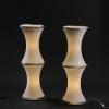 Two 'Bamboo' floor lamps, c. 1970
