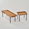 Two side tables, 1960s