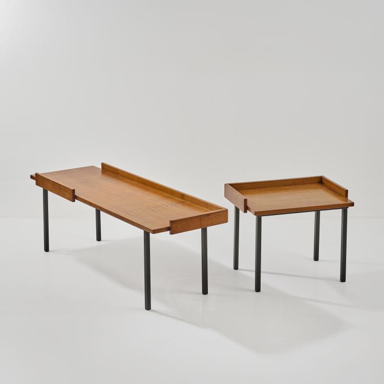 Bild 2 zu Objekt, Zwei Beistelltische, 1960er Jahre, Italien, 181A 379