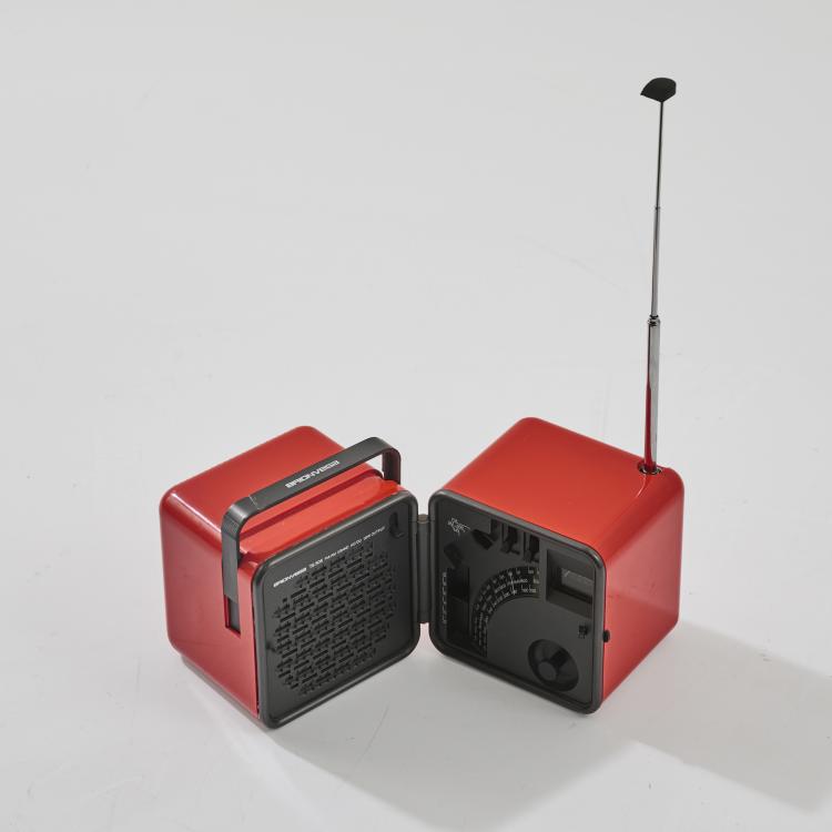 Hauptbild zu Objekt, Klappradio 'TS 505a', 1977, Richard Sapper, Brionvega, Mailand, 181A 262