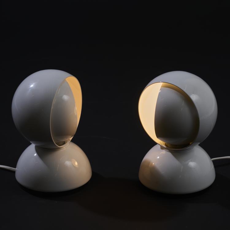 Bild 2 zu Objekt, Zwei Tischleuchten 'Eclisse', 1966, Vico Magistretti, Artemide, Mailand, 181A 220