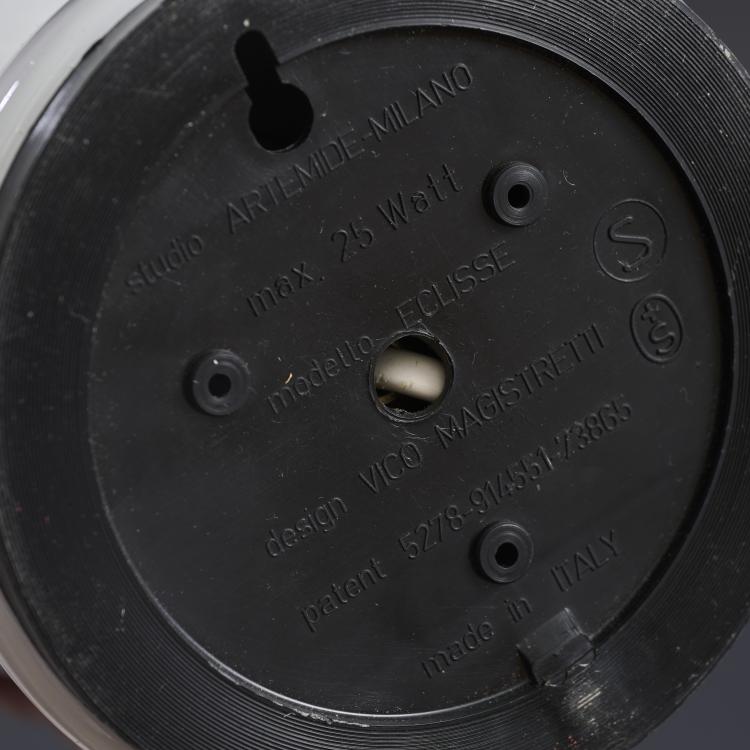 Bild 5 zu Objekt, Zwei Tischleuchten 'Eclisse', 1966, Vico Magistretti, Artemide, Mailand, 181A 220