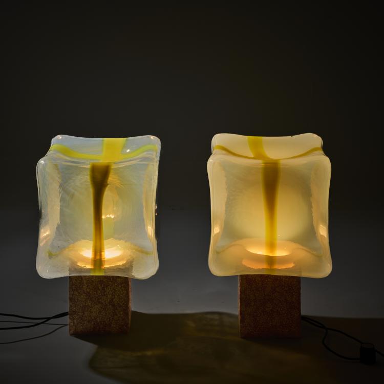 Bild 2 zu Objekt, Two 'Sierra' table lights, 1975, Roberto Pamio,Renato Toso, Leucos, Mailand / Milan, 181A 436