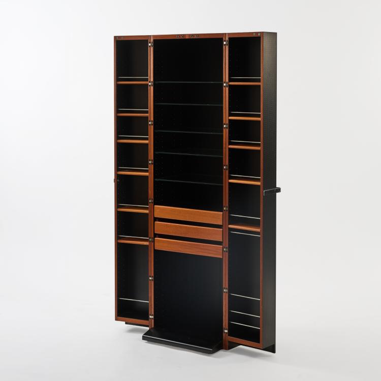 Bild 2 zu Objekt, Kofferschrank mit Bar 'Wogg 8', 1983 (Entwurf), Hans Eichenberger, Wogg, Zumikon, Schweiz / Switzerland, 181A 455