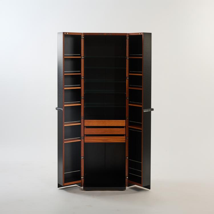Bild 3 zu Objekt, Kofferschrank mit Bar 'Wogg 8', 1983 (Entwurf), Hans Eichenberger, Wogg, Zumikon, Schweiz / Switzerland, 181A 455