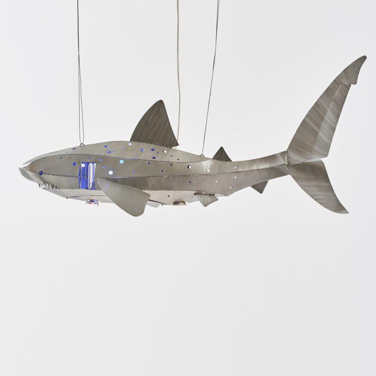 Bild 2 zu Objekt, 'Shark' ceiling light, 1990s, Reinhard Stubenrauch, Stubenrauch, Reinhard, Berlin, 181A 500