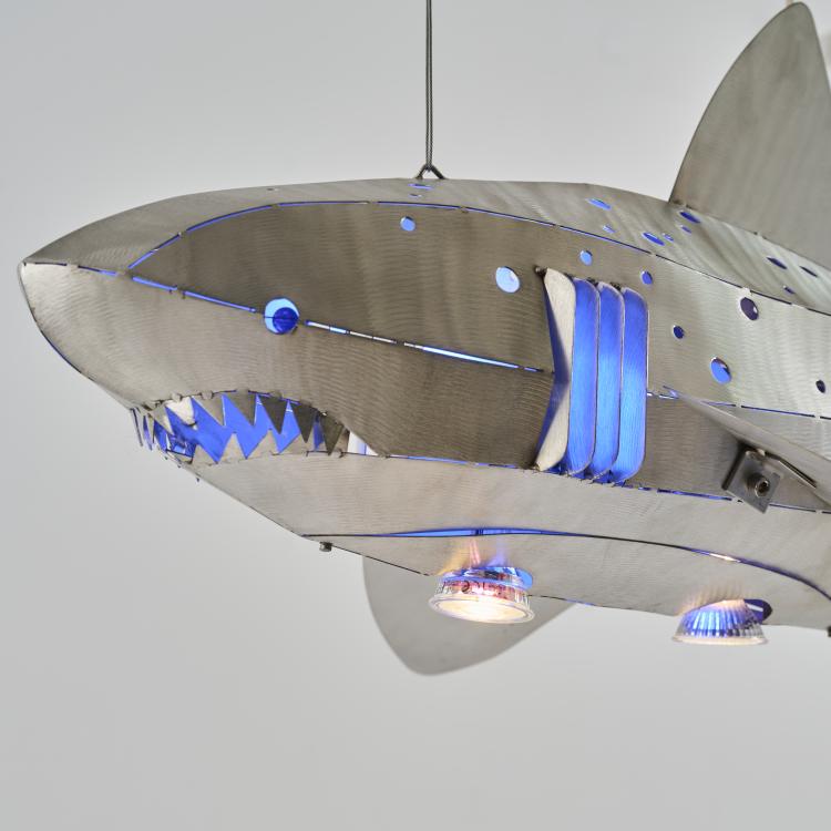 Bild 3 zu Objekt, 'Shark' ceiling light, 1990s, Reinhard Stubenrauch, Stubenrauch, Reinhard, Berlin, 181A 500