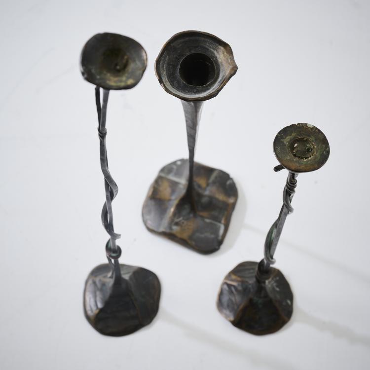 Bild 2 zu Objekt, Three candle holders, 1989-1992, Lothar Klute, Klute, in der Waldemai, Schmallenberg, 181A 483