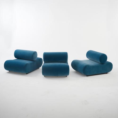Three modular seating elements 'Corbi', 1969