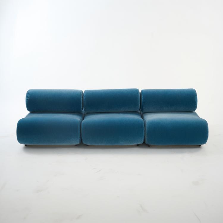 Bild 3 zu Objekt, Three modular seating elements 'Corbi', 1969, Klaus Uredat, COR, Rheda-Wiedenbr&uuml;ck, 181A 219