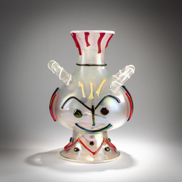 Bild 2 zu Objekt, Henkelvase 'Burlesco', um 1965, Pablo Picasso (im Stile von), Mazzega, I.V.R., Murano (zug. / attr.), 181B 635
