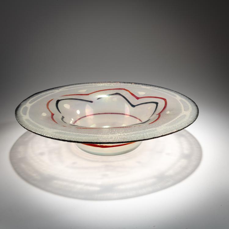 Bild 1 zu Objekt, Zierteller 'Burlesco', um 1965, Pablo Picasso (im Stile von), Mazzega, I.V.R., Murano (zug. / attr.), 181B 636