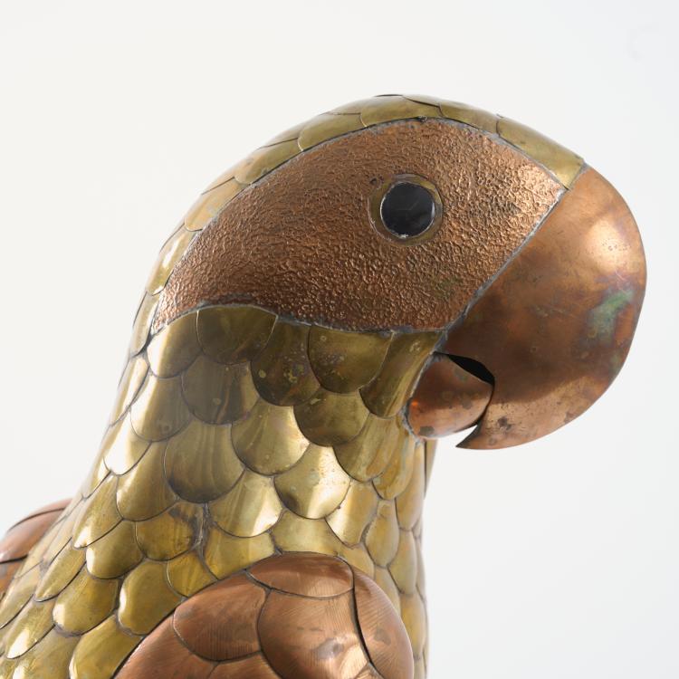 Bild 7 zu Objekt, Three Parrots and one Toucan, 1970s, Sergio Bustamente, Mexiko / Mexico, 181A 101