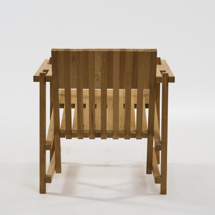 Bild 6 zu Objekt, Armlehnsessel 'S 88 - 1' - 'Tribute to Rietveld', 2002 (Entwurf), Hein Stolle, WonderWood, Amsterdam, 182C 989
