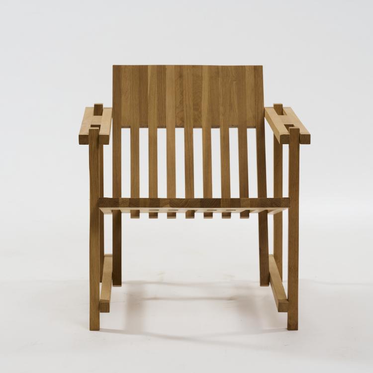 Bild 7 zu Objekt, Armlehnsessel 'S 88 - 1' - 'Tribute to Rietveld', 2002 (Entwurf), Hein Stolle, WonderWood, Amsterdam, 182C 989