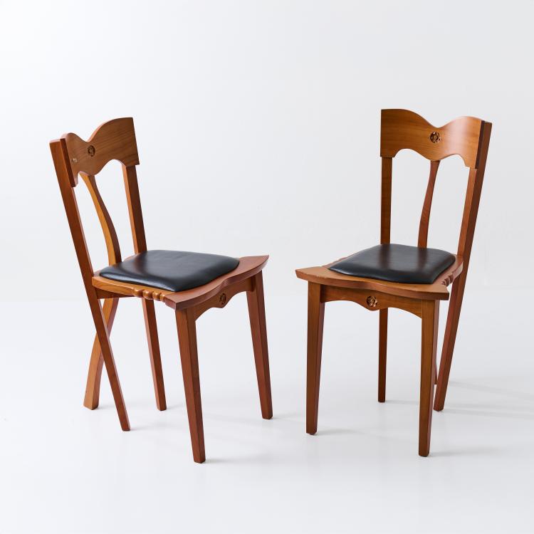 Bild 2 zu Objekt, Two chairs 'Dora', 1991 (design), Bořek &Scaron;&iacute;pek, Driade Aleph, Corsico, 182C 980