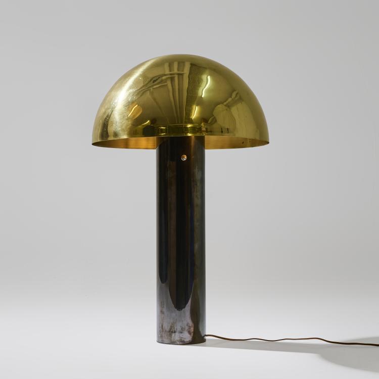Bild 1 zu Objekt, Table/floor lamp 'Mushroom', 1970s, Karl Springer, Springer, Karl, New York, 181A 425