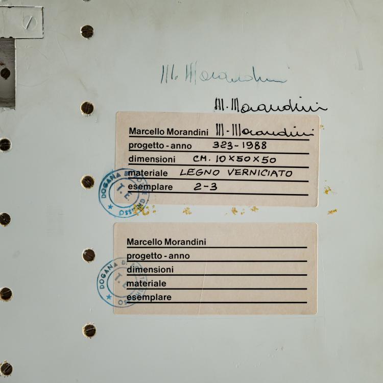 Bild 4 zu Objekt, Wall sculpture 'Project 323', 1988, Marcello Morandini, 181C 749