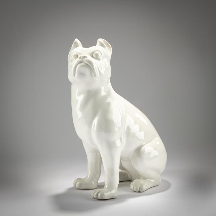 Bild 1 zu Objekt, Dog 'Cani seduti' - 'Bulli', 1950s (design), Piero Fornasetti, Fornasetti, Mailand / Milan, 181A 331