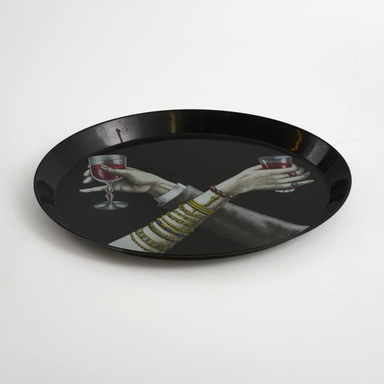 Bild 1 zu Objekt, Tray 'Brindisi', 1950s (design), Piero Fornasetti, Fornasetti, Mailand / Milan, 181A 332