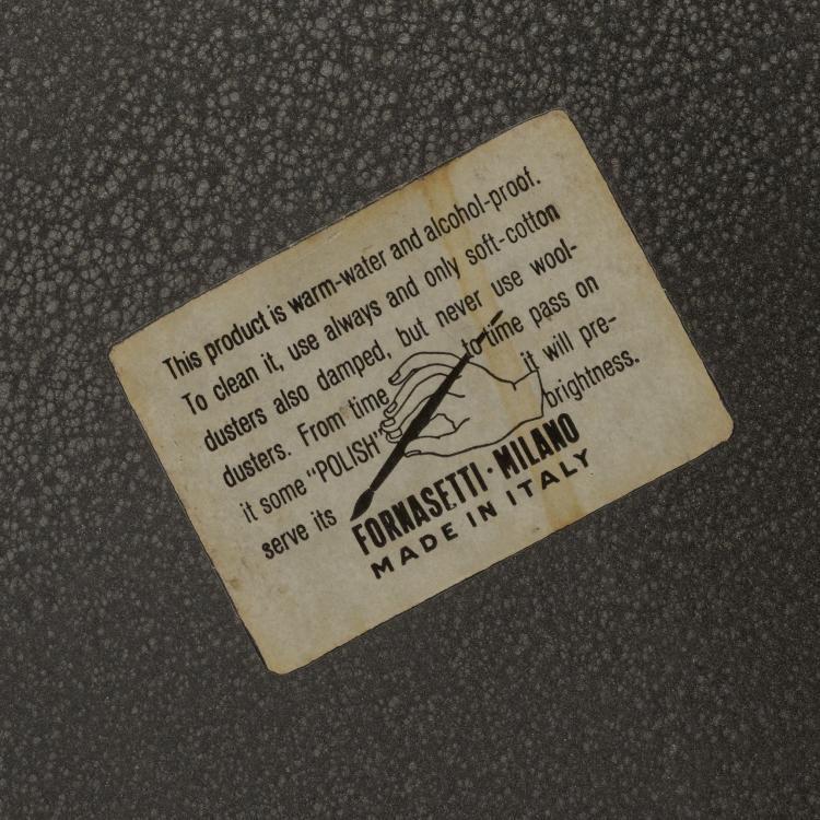 Bild 2 zu Objekt, Tray 'Brindisi', 1950s (design), Piero Fornasetti, Fornasetti, Mailand / Milan, 181A 332