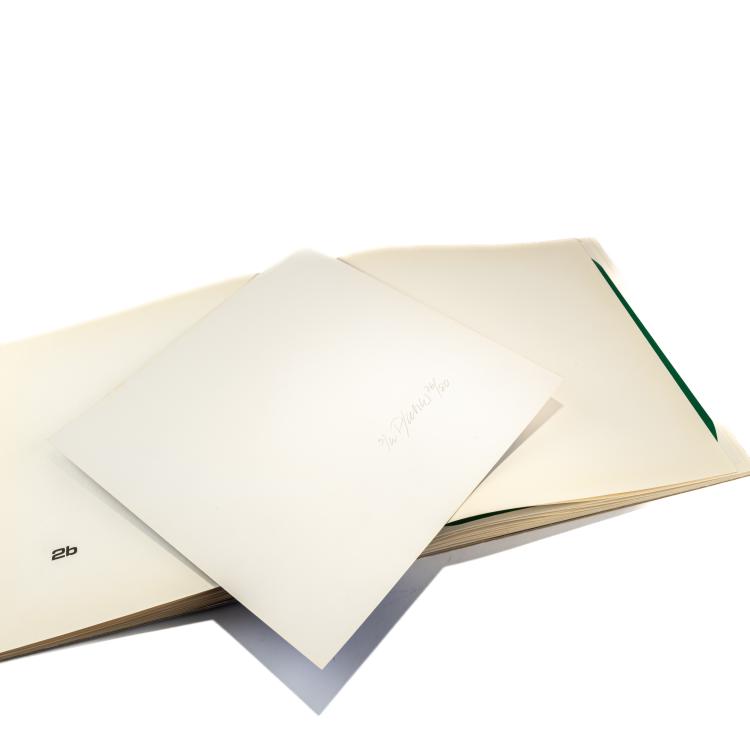 Bild 4 zu Objekt, Portfolio '6 x 2 = 12 : 1 = 6 + 6 - 12 Pfahler Grafiken Kombinations Spiel', c. 1970, Georg Karl Pfahler, Galerie M&uuml;ller, Stuttgart (Publ.), 181C 782