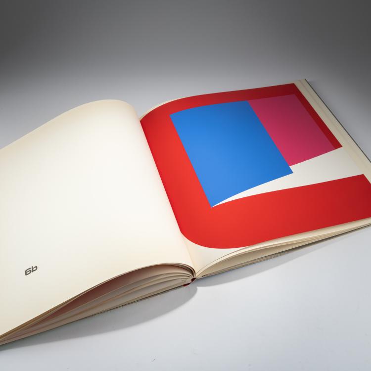 Bild 9 zu Objekt, Portfolio '6 x 2 = 12 : 1 = 6 + 6 - 12 Pfahler Grafiken Kombinations Spiel', c. 1970, Georg Karl Pfahler, Galerie M&uuml;ller, Stuttgart (Publ.), 181C 782