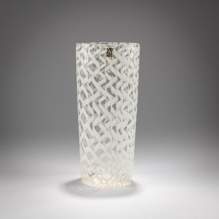 Bild 4 zu Objekt, 'Zanfirico' vase, 1955, Charles Lin Tissot, Venini, Murano, 181B 691