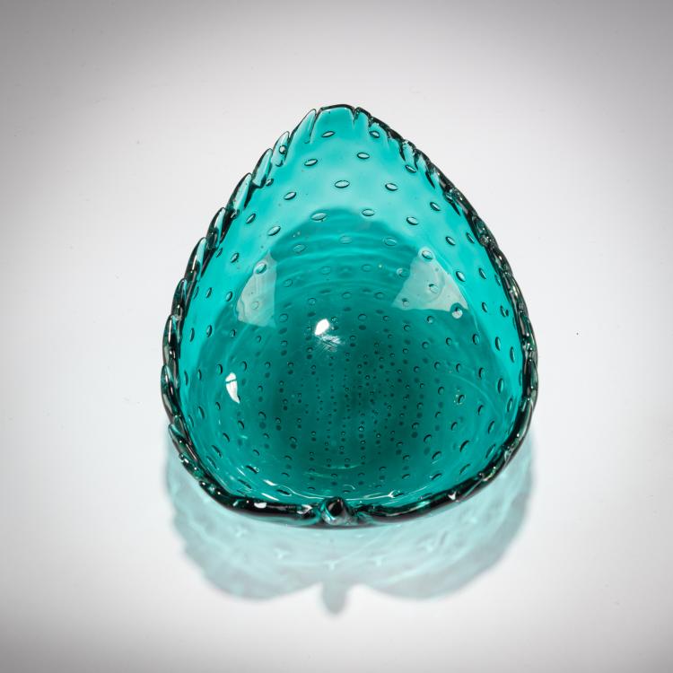 Bild 3 zu Objekt, Leaf bowl 'A bolle', 1935, Carlo Scarpa, Venini, Murano, 181B 570