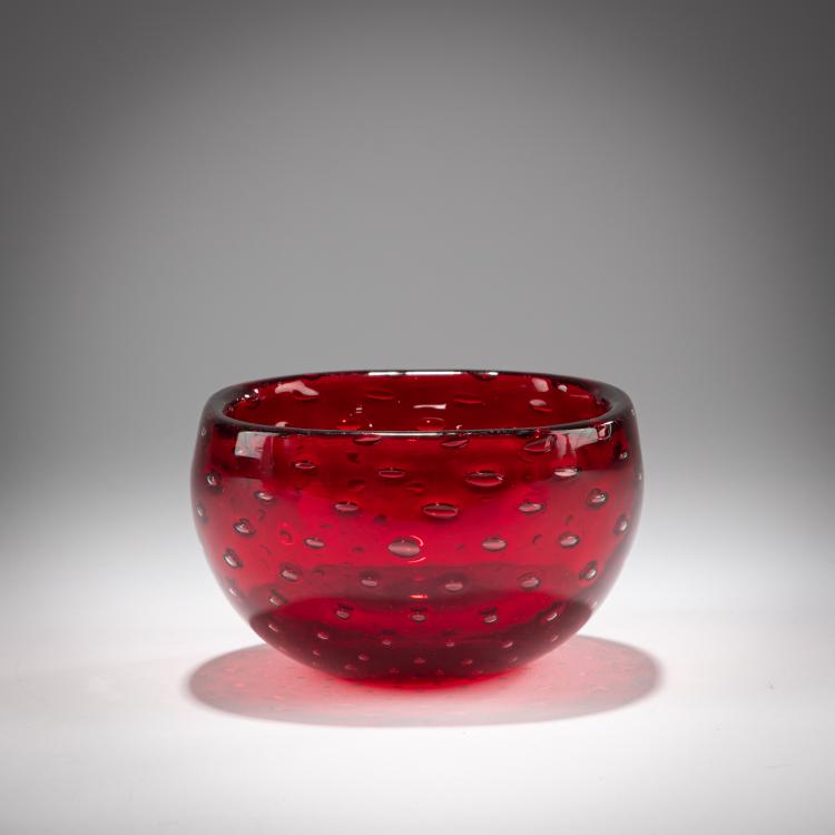 Bild 1 zu Objekt, Bowl 'A bolle', 1935, Carlo Scarpa, Venini, Murano, 181B 572
