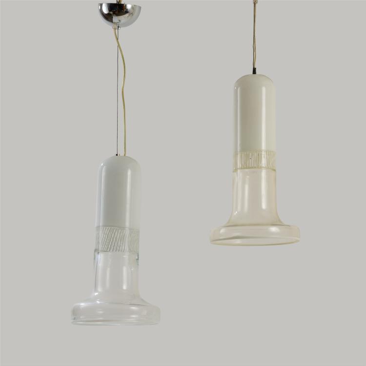 Hauptbild zu Objekt, Two 'Tokyo' ceiling lights, 1960s, Roberto Pamio,Renato Toso, Leucos, Mailand, 181A 382