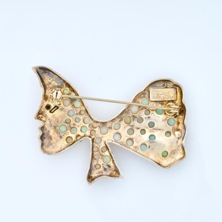 Bild 1 zu Objekt, Brooch with opals 'S&eacute;l&egrave;ne', circa 1963 (design), Georges Braque (after), 182D 1012