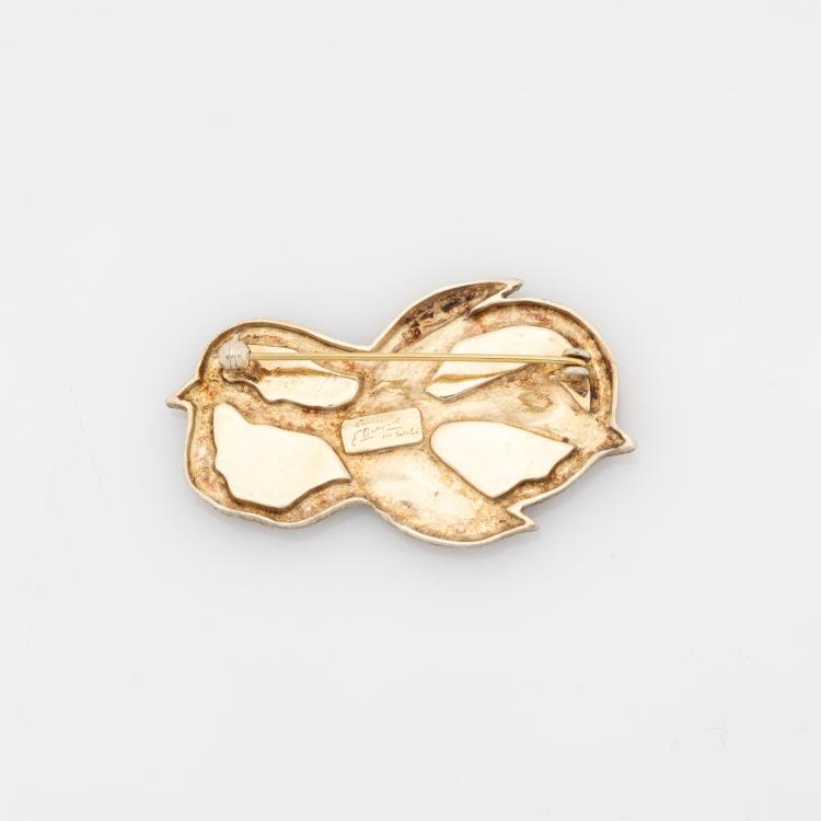 Bild 1 zu Objekt, Brooch 'Antibor&eacute;e', circa 1963 (design), Georges Braque (after), 182D 1013