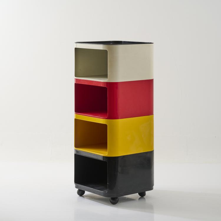 Bild 6 zu Objekt, Stapelcontainer '4970' und W&auml;schecontainer '4984', 1969/1970, Anna Castelli Ferrieri, Kartell, Noviglio, 181A 400