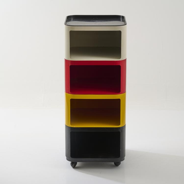 Bild 7 zu Objekt, Stapelcontainer '4970' und W&auml;schecontainer '4984', 1969/1970, Anna Castelli Ferrieri, Kartell, Noviglio, 181A 400