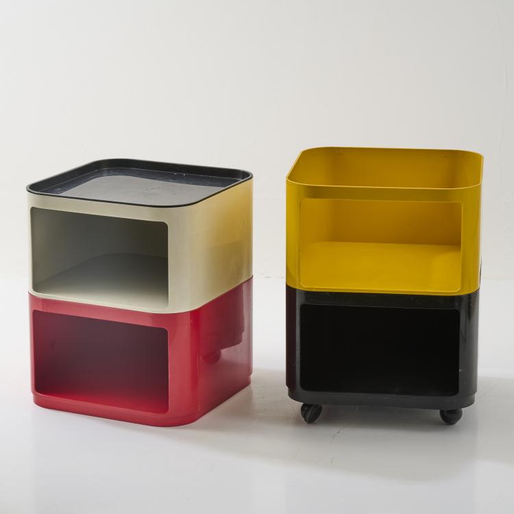 Bild 9 zu Objekt, Stapelcontainer '4970' und W&auml;schecontainer '4984', 1969/1970, Anna Castelli Ferrieri, Kartell, Noviglio, 181A 400