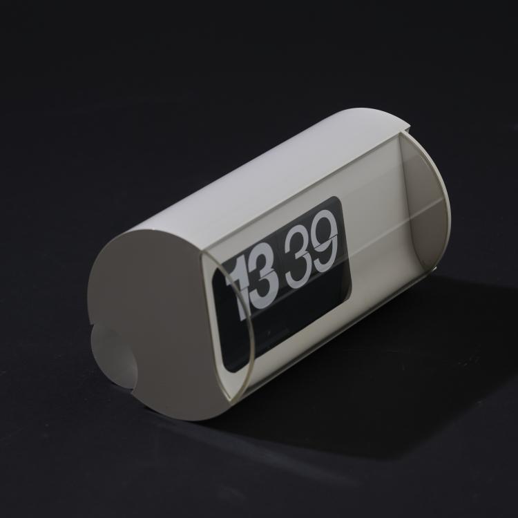 Bild 1 zu Objekt, Table clock 'Cifra 3', 1960s, Gino Valle, Solari & C., Udine, 181A 144