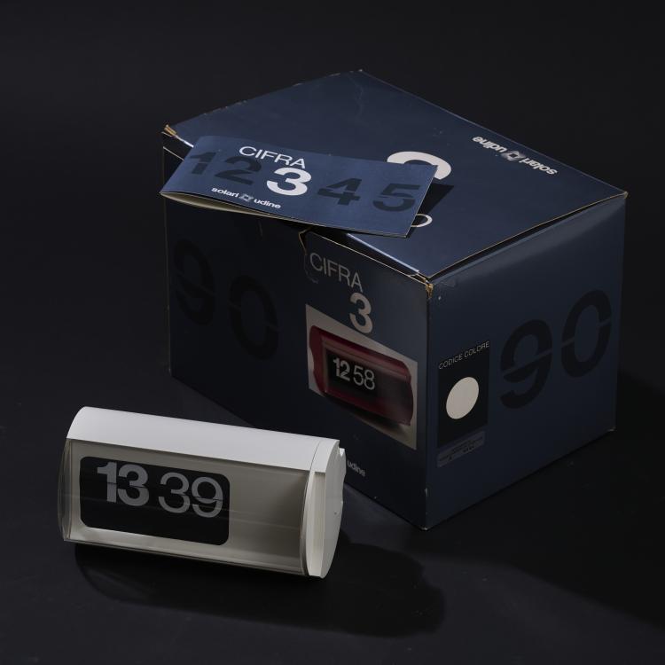 Bild 3 zu Objekt, Table clock 'Cifra 3', 1960s, Gino Valle, Solari & C., Udine, 181A 144