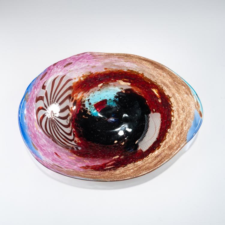 Bild 1 zu Objekt, Bowl 'Eldorado cabaret valva', 1953, Dino Martens, Toso, Aureliano, Murano, 181B 663