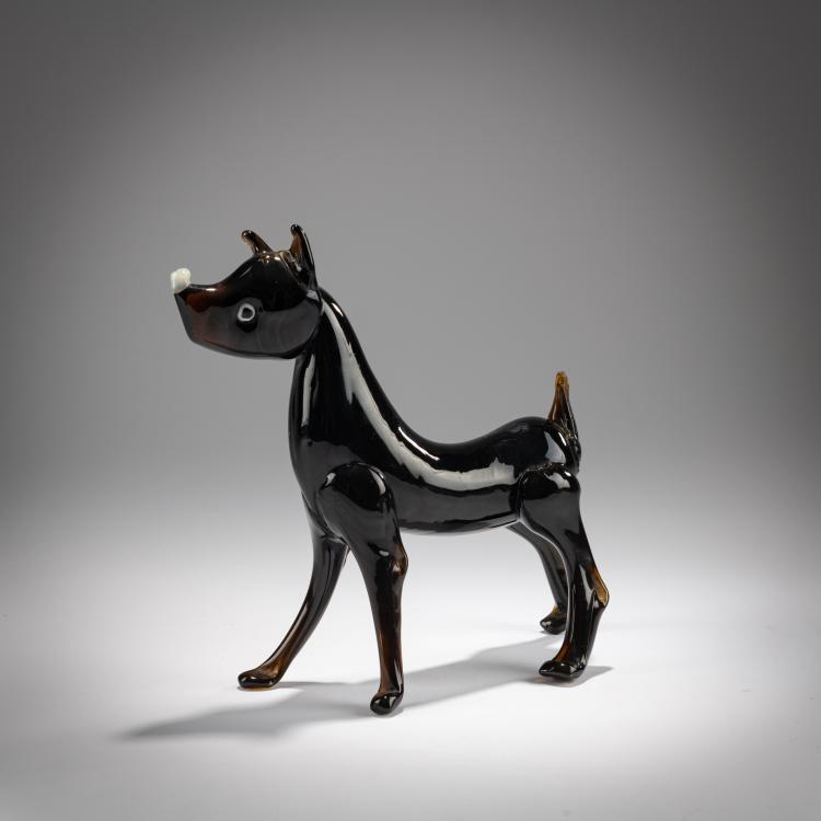 Bild 1 zu Objekt, Dog, c. 1940, Murano, 181B 589