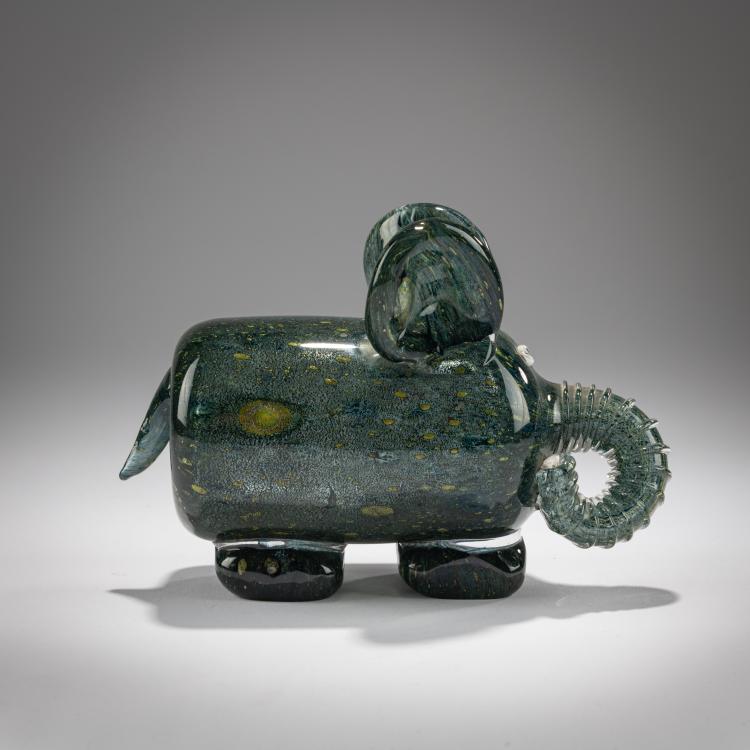 Bild 3 zu Objekt, 'Elefantino efeso', 1964, Ercole Barovier, Barovier & Toso, Murano, 181B 621